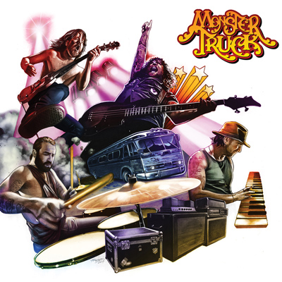 Monster truck true rockers album cover